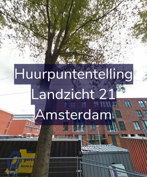 Foto gevel Huurpuntentelling voor Landzicht 35, Amsterdam