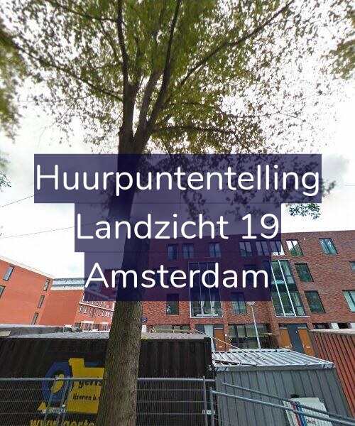 Foto gevel Huurpuntentelling voor Landzicht 33, Amsterdam