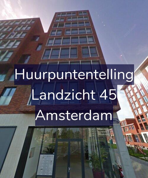 Foto gevel Huurpuntentelling voor Landzicht 11, Amsterdam