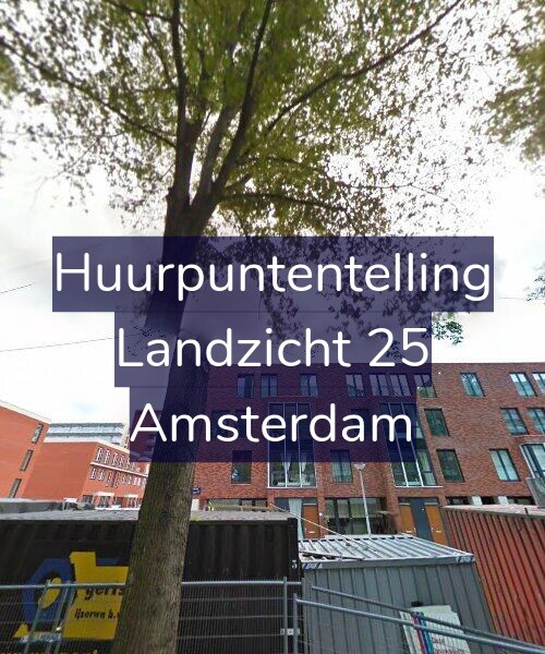 Foto gevel Huurpuntentelling voor Landzicht 31, Amsterdam