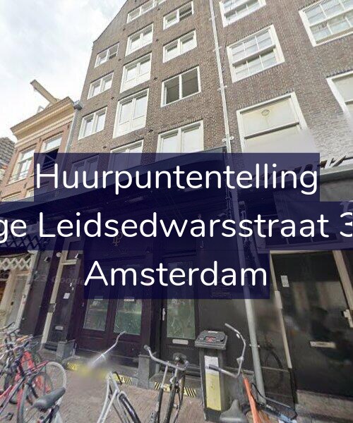 Foto gevel Huurpuntentelling voor Lange Leidsedwarsstraat 35-H, Amsterdam