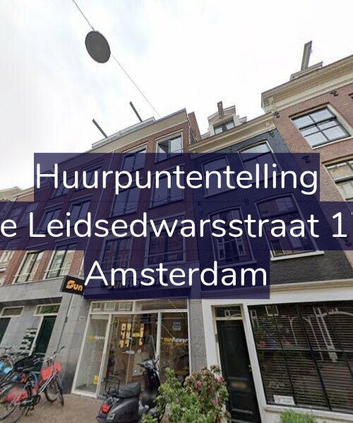 Foto gevel Huurpuntentelling voor Lange Leidsedwarsstraat 170-A, Amsterdam