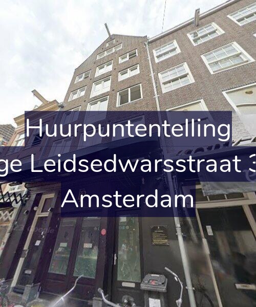 Foto gevel Huurpuntentelling voor Lange Leidsedwarsstraat 35-L, Amsterdam