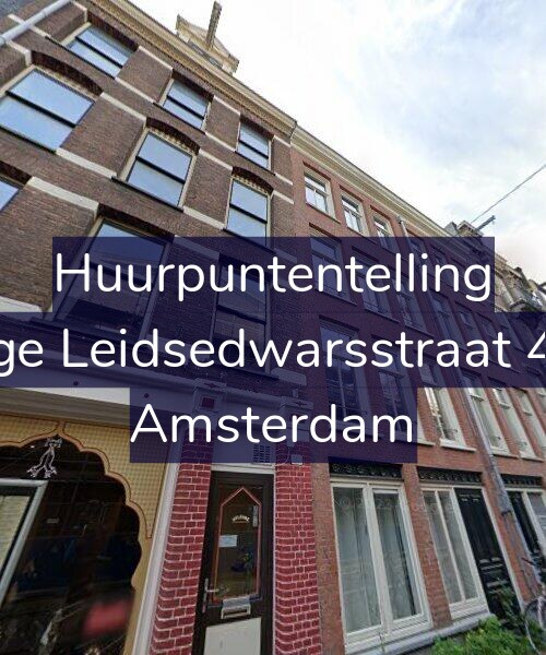Foto gevel Huurpuntentelling voor Lange Leidsedwarsstraat 44-C, Amsterdam