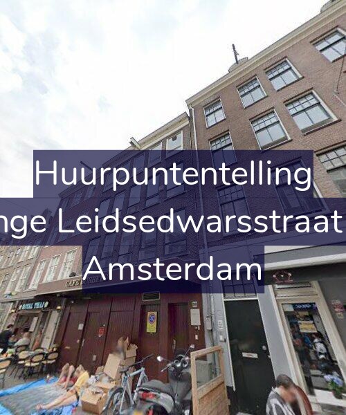 Foto gevel Huurpuntentelling voor Lange Leidsedwarsstraat 90, Amsterdam