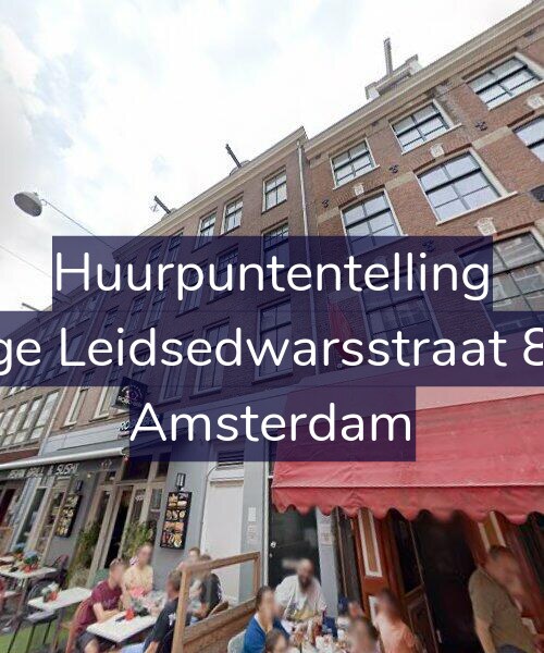 Foto gevel Huurpuntentelling voor Lange Leidsedwarsstraat 84-D, Amsterdam