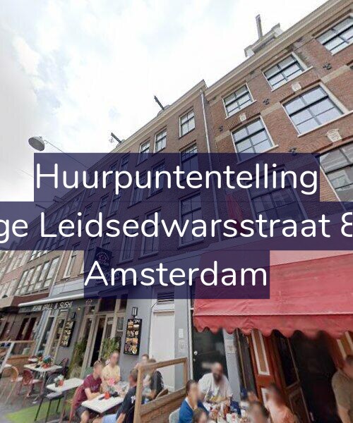 Foto gevel Huurpuntentelling voor Lange Leidsedwarsstraat 84-C, Amsterdam