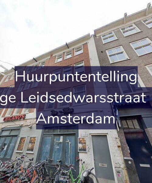 Foto gevel Huurpuntentelling voor Lange Leidsedwarsstraat 120, Amsterdam