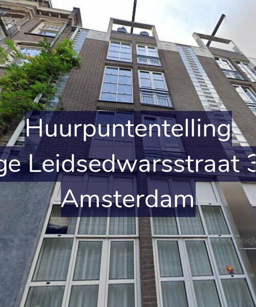 Foto gevel Huurpuntentelling voor Lange Leidsedwarsstraat 36-C, Amsterdam