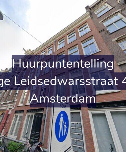 Foto gevel Huurpuntentelling voor Lange Leidsedwarsstraat 44-B, Amsterdam