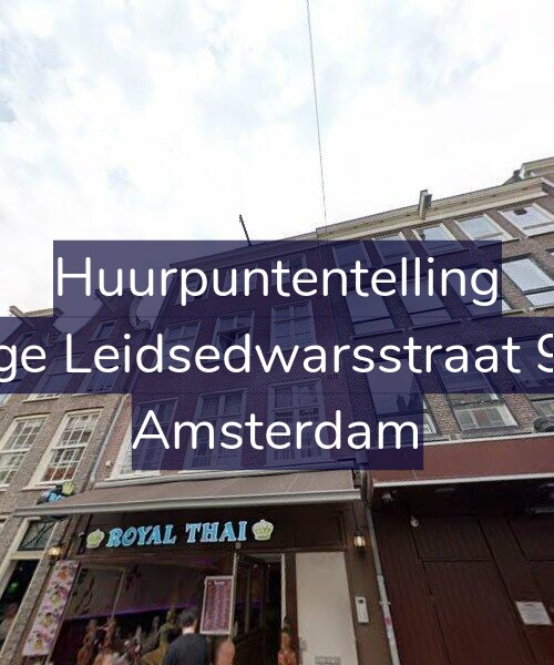 Foto gevel Huurpuntentelling voor Lange Leidsedwarsstraat 94-3, Amsterdam