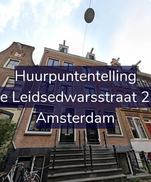 Foto gevel Huurpuntentelling voor Lange Leidsedwarsstraat 214-C, Amsterdam