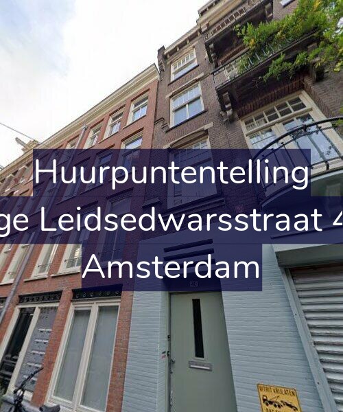 Foto gevel Huurpuntentelling voor Lange Leidsedwarsstraat 42-E, Amsterdam