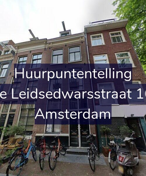 Foto gevel Huurpuntentelling voor Lange Leidsedwarsstraat 162-H, Amsterdam