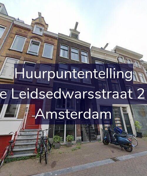 Foto gevel Huurpuntentelling voor Lange Leidsedwarsstraat 210-H, Amsterdam