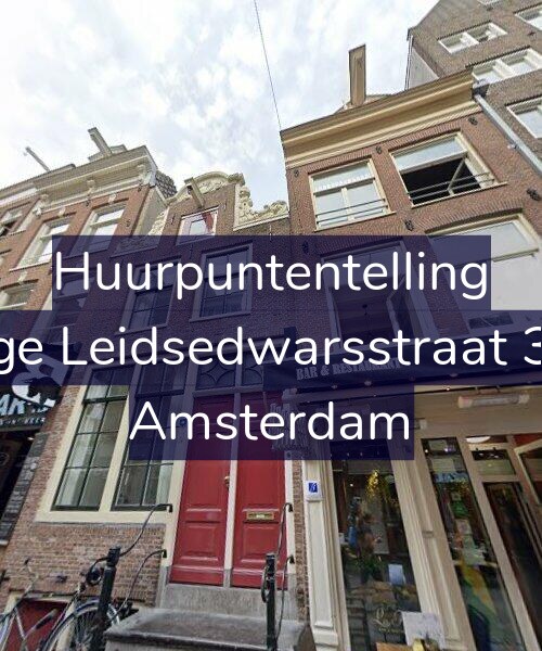 Foto gevel Huurpuntentelling voor Lange Leidsedwarsstraat 31-B, Amsterdam