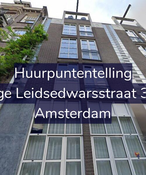 Foto gevel Huurpuntentelling voor Lange Leidsedwarsstraat 36-A, Amsterdam