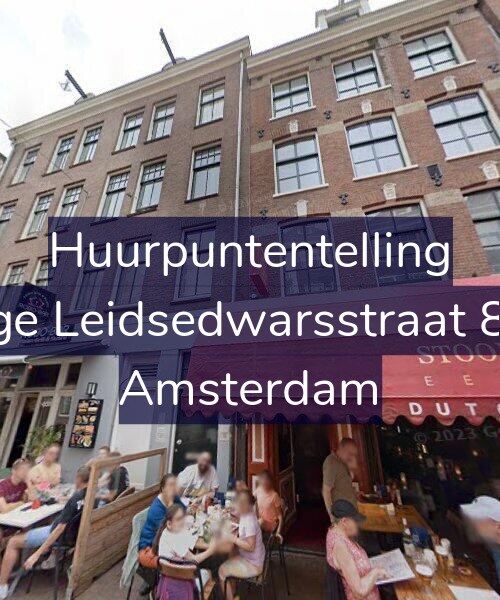 Foto gevel Huurpuntentelling voor Lange Leidsedwarsstraat 84-H, Amsterdam