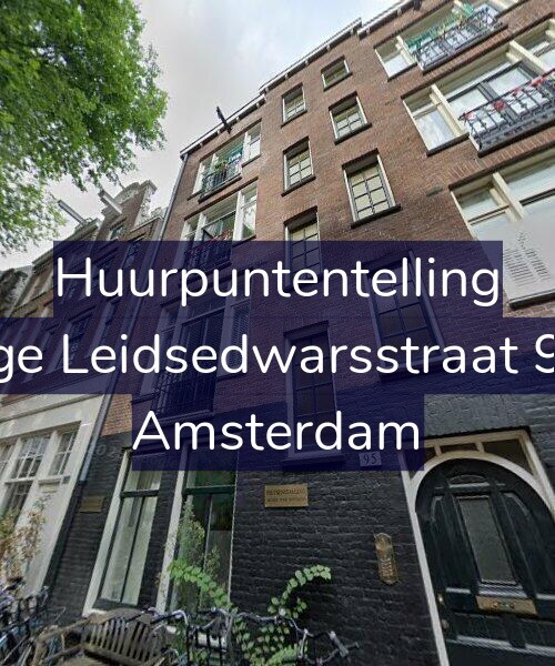 Foto gevel Huurpuntentelling voor Lange Leidsedwarsstraat 95-A, Amsterdam