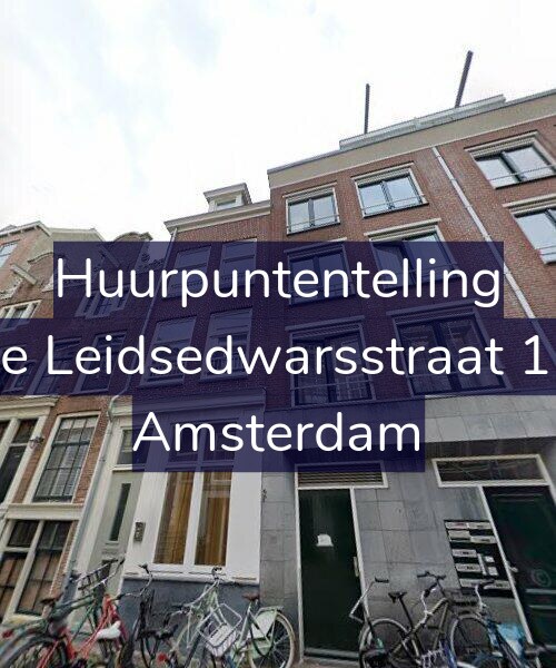 Foto gevel Huurpuntentelling voor Lange Leidsedwarsstraat 174-C, Amsterdam