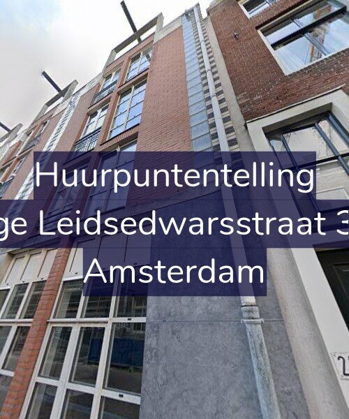 Foto gevel Huurpuntentelling voor Lange Leidsedwarsstraat 30-A, Amsterdam