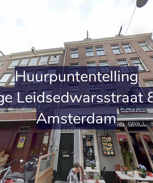 Foto gevel Huurpuntentelling voor Lange Leidsedwarsstraat 88-C, Amsterdam