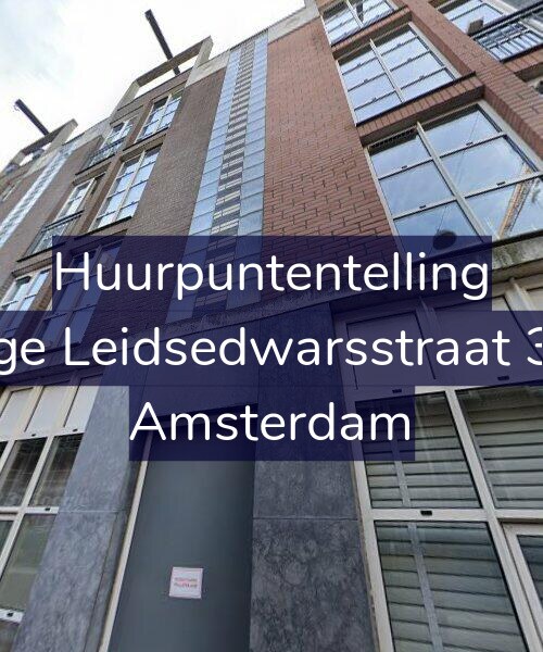 Foto gevel Huurpuntentelling voor Lange Leidsedwarsstraat 34-E, Amsterdam