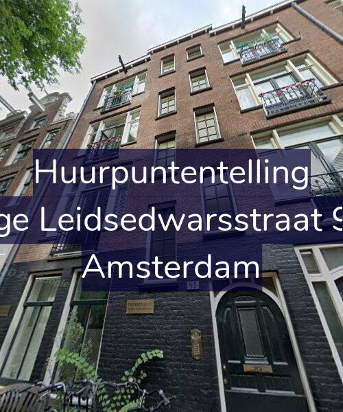 Foto gevel Huurpuntentelling voor Lange Leidsedwarsstraat 95-E, Amsterdam