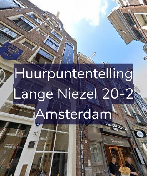 Foto gevel Huurpuntentelling voor Lange Niezel 20-2, Amsterdam