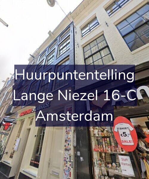 Foto gevel Huurpuntentelling voor Lange Niezel 16-C, Amsterdam