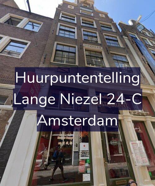 Foto gevel Huurpuntentelling voor Lange Niezel 24-C, Amsterdam