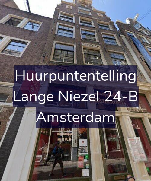 Foto gevel Huurpuntentelling voor Lange Niezel 24-B, Amsterdam