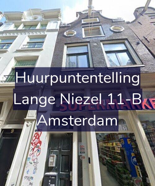 Foto gevel Huurpuntentelling voor Lange Niezel 11-B, Amsterdam