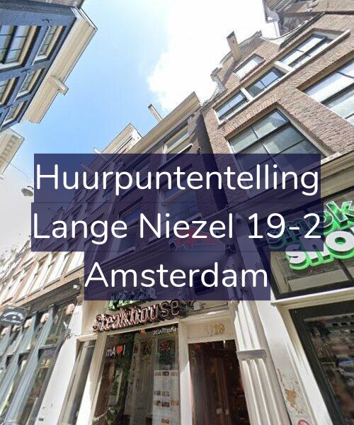 Foto gevel Huurpuntentelling voor Lange Niezel 19-2, Amsterdam