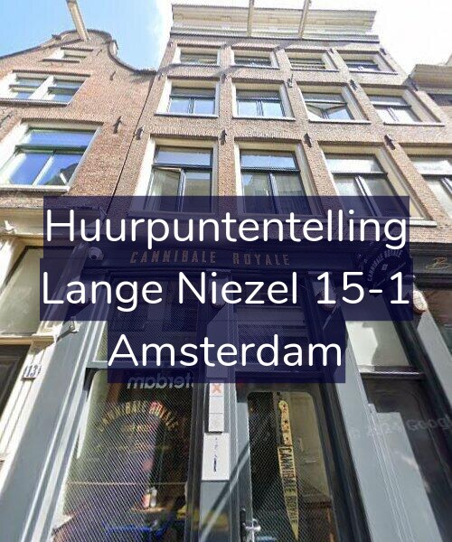 Foto gevel Huurpuntentelling voor Lange Niezel 15-1, Amsterdam