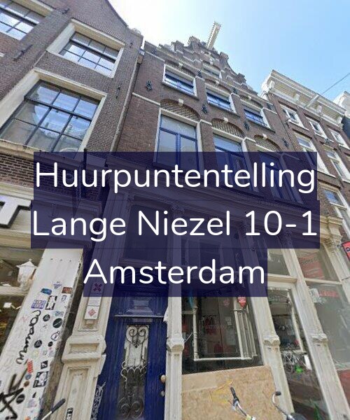 Foto gevel Huurpuntentelling voor Lange Niezel 10-1, Amsterdam