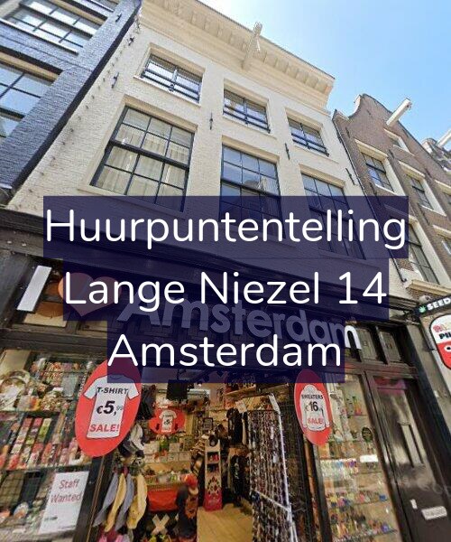Foto gevel Huurpuntentelling voor Lange Niezel 14, Amsterdam