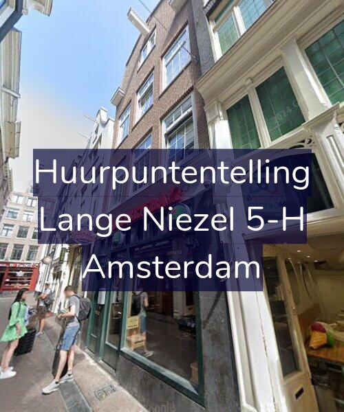 Foto gevel Huurpuntentelling voor Lange Niezel 5-H, Amsterdam