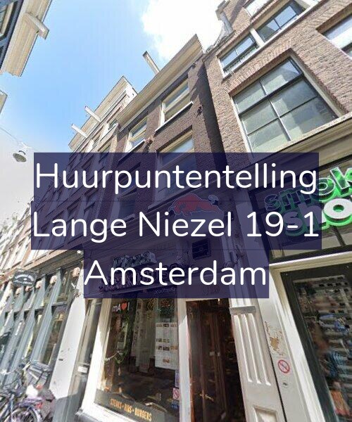 Foto gevel Huurpuntentelling voor Lange Niezel 19-1, Amsterdam