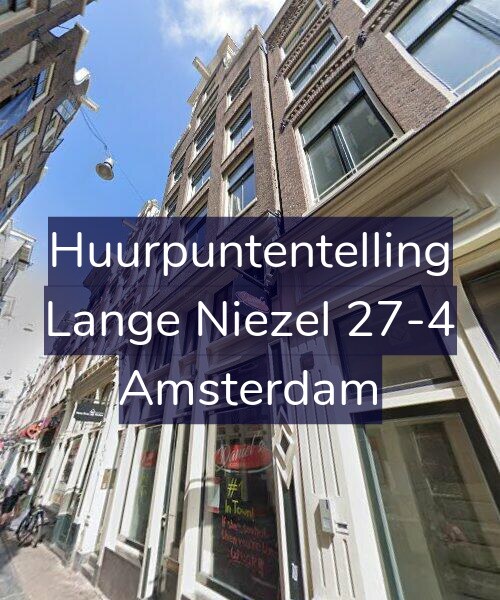 Foto gevel Huurpuntentelling voor Lange Niezel 27-4, Amsterdam