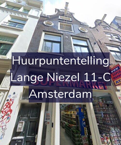 Foto gevel Huurpuntentelling voor Lange Niezel 11-C, Amsterdam