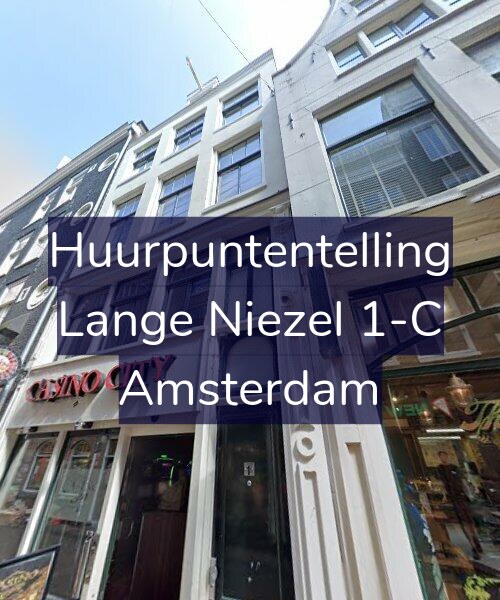 Foto gevel Huurpuntentelling voor Lange Niezel 1-C, Amsterdam