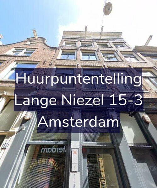 Foto gevel Huurpuntentelling voor Lange Niezel 15-3, Amsterdam