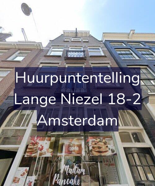 Foto gevel Huurpuntentelling voor Lange Niezel 18-2, Amsterdam