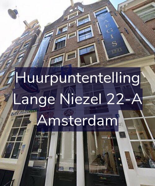 Foto gevel Huurpuntentelling voor Lange Niezel 22-A, Amsterdam