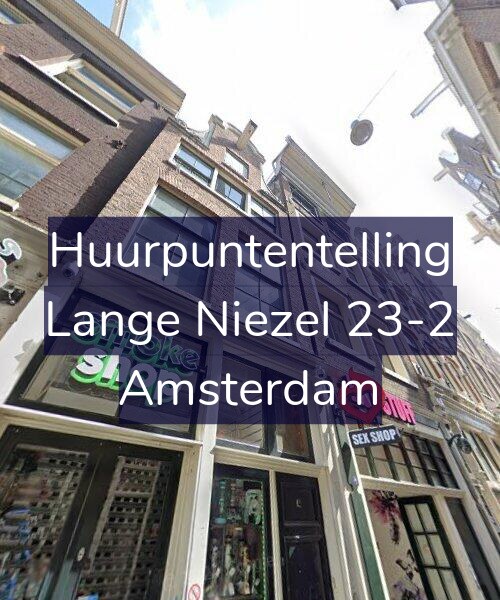 Foto gevel Huurpuntentelling voor Lange Niezel 23-2, Amsterdam