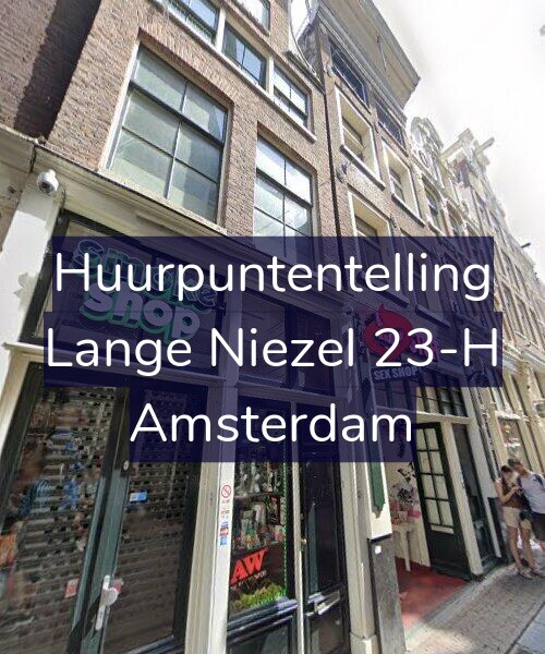 Foto gevel Huurpuntentelling voor Lange Niezel 23-H, Amsterdam