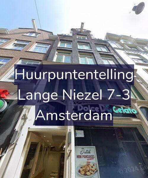 Foto gevel Huurpuntentelling voor Lange Niezel 7-3, Amsterdam