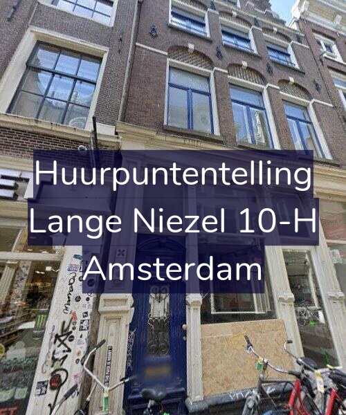 Foto gevel Huurpuntentelling voor Lange Niezel 10-H, Amsterdam