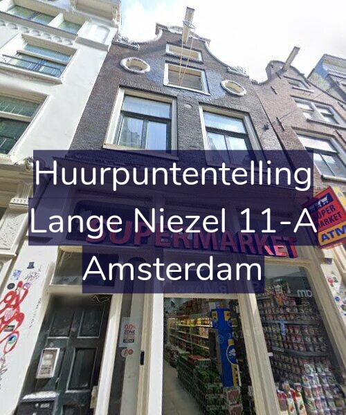 Foto gevel Huurpuntentelling voor Lange Niezel 11-A, Amsterdam